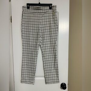 Counterparts Black and White Checkered Trousers
